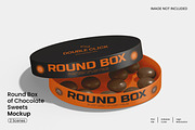 Box Chocolate Mockup, a Packaging Mockup by Unerispace (Thumbnail 1 of 3)