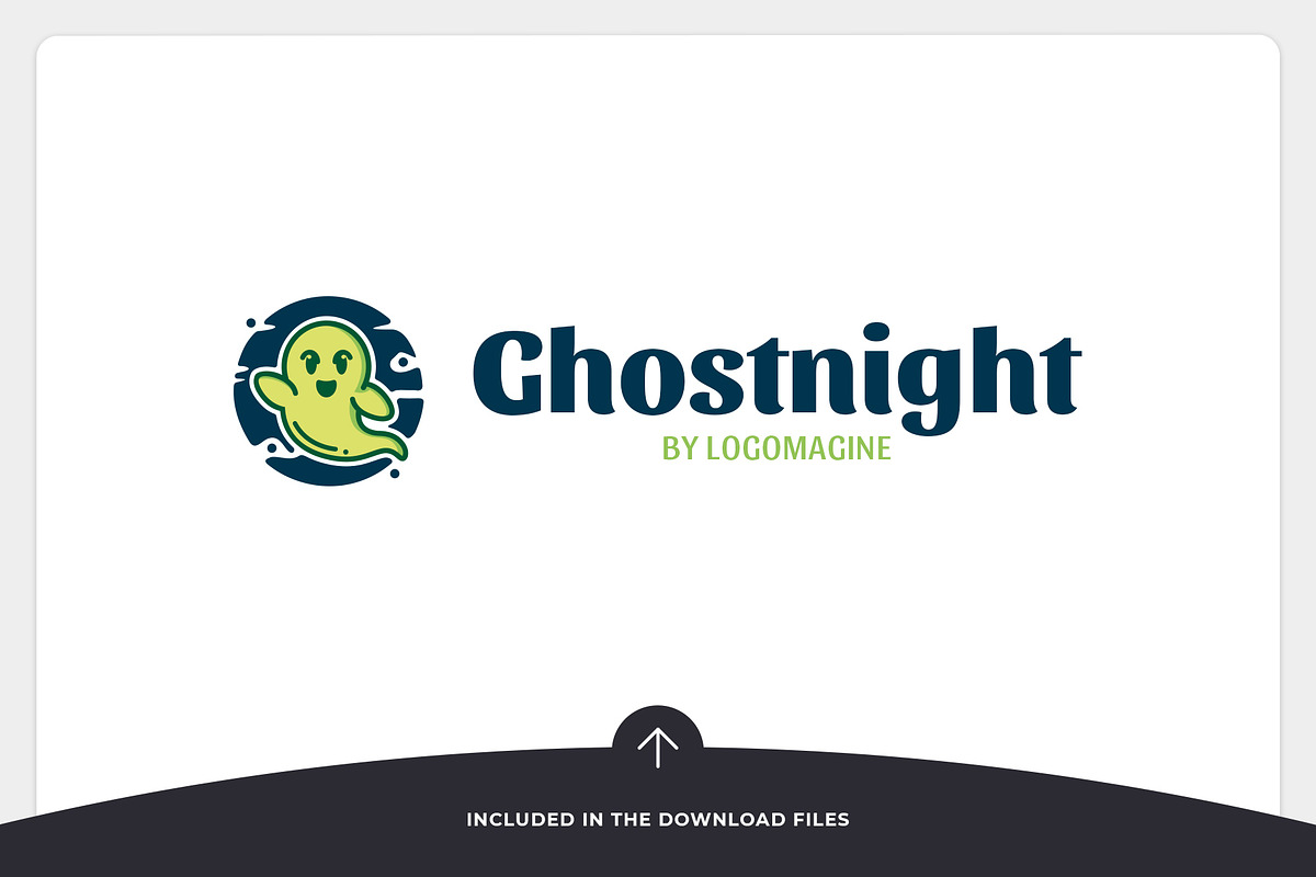 Ghost Night Logo Template, a Branding & Logo Template by LOGOMAGINE (Photo 14 of 16)