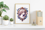 Watercolor Victorian Clipart Bundle, an Illustration by Canvas Craft (Thumbnail 6 of 8)
