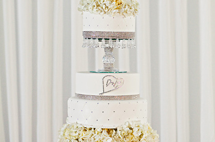 Towering Wedding Cake