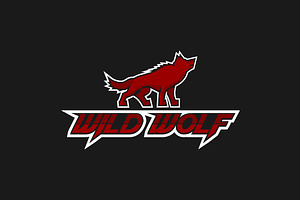 Wild Wolf Logo With Free Bonus