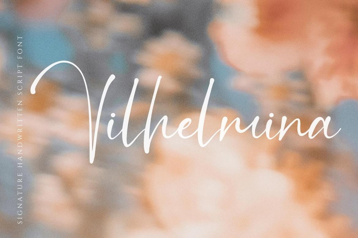 Merillyne Signature - Natural Script, a Handwritten Font by CreateBigSupply (Photo 7 of 9)