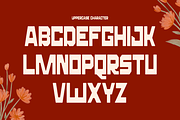 Fulava - Retro Bold Extrude Font, a Sans Serif Font by Illushvara Design (Thumbnail 9 of 12)