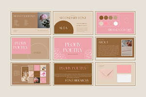 Peony Poetry Brand Guidelines