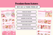 Pink Bakery Shopify Theme Store, a Shopify Template by Template Twist Shop (Thumbnail 5 of 8)