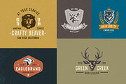 Animals Marks & Badges Bundle, a Branding & Logo Template by Tortugastudios (Thumbnail 6 of 13)