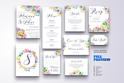Floral Wedding Invitation Bundle, an Invitation Template by LovePowerDesigns (Thumbnail 11 of 17)