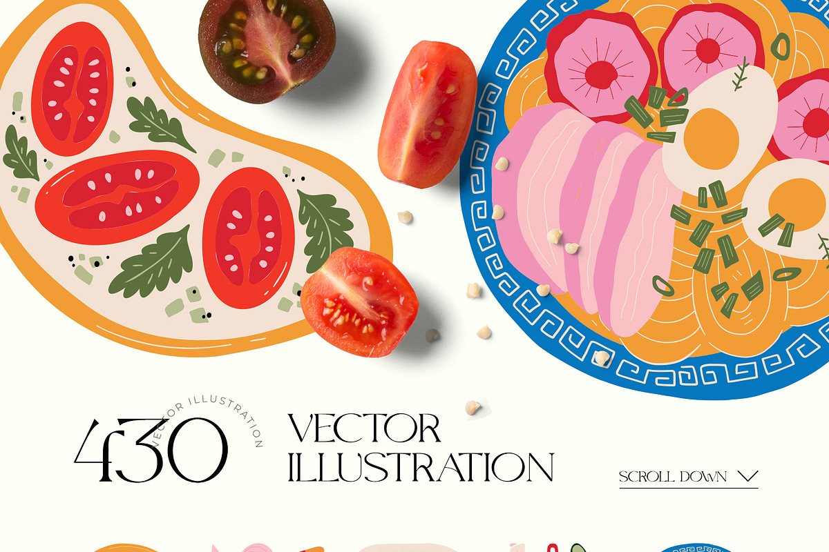Modern Food | Wall Art Creator, an Object Graphic by Leleka.Store (Photo 10 of 15)