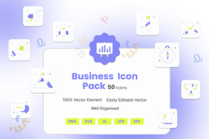 Vertex-Business Icon Pack, a Solid Icon by Premast