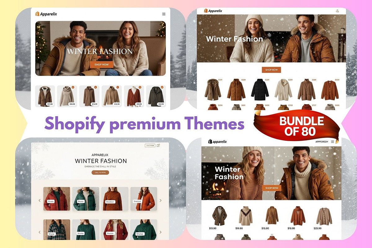 Shopify Premium bundle of 80 Themes, a Shopify Template by Aban's World (Photo 26 of 59)