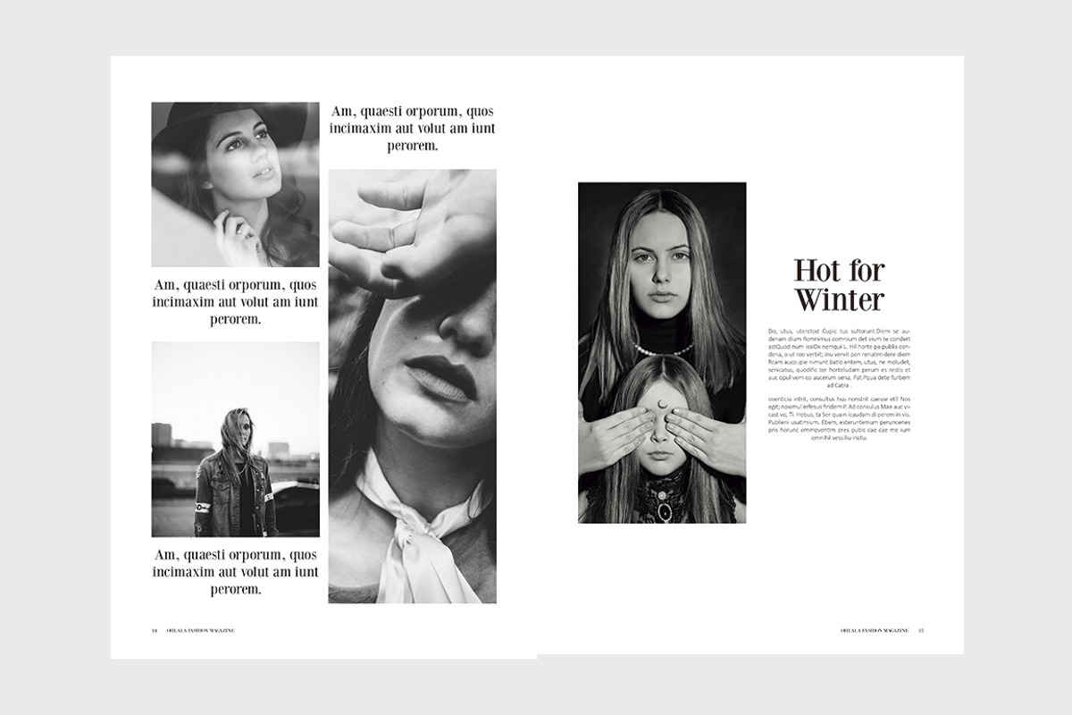 OhLaLa Magazine Template, a Magazine Template by N A N D U Z D E S I G N (Photo 7 of 15)