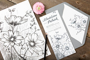 Wild Flowers Wedding Suite, an Invitation Template by Laura K Invitations (Thumbnail 6 of 6)