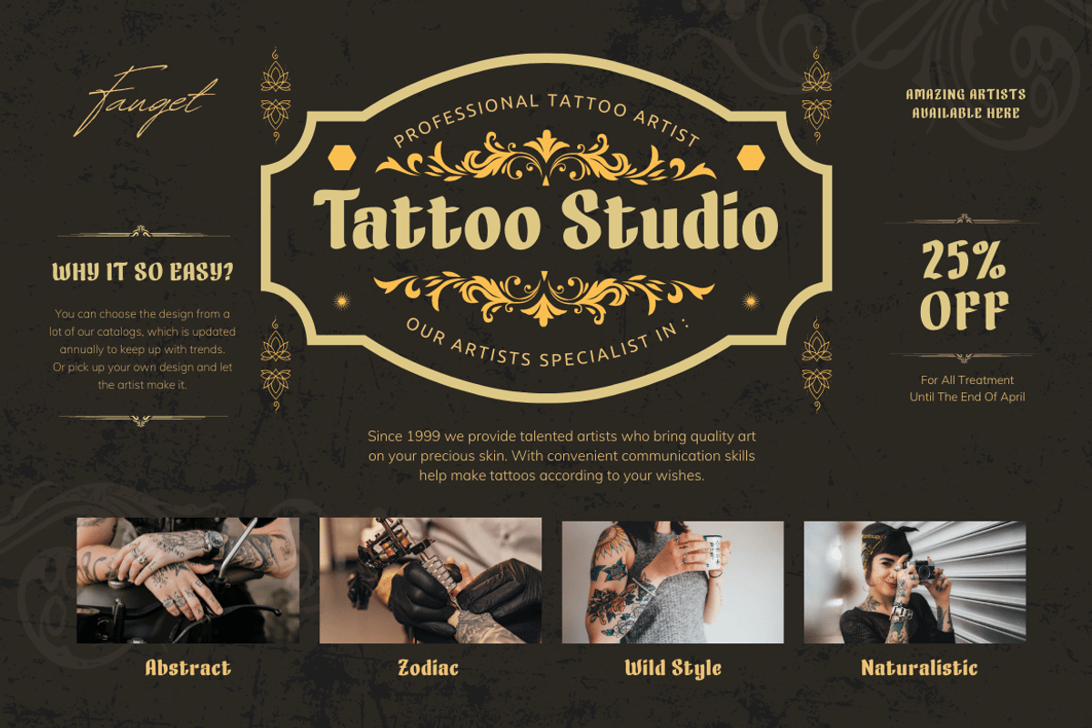 Fanhen, a Blackletter Font by twinstd (Photo 6 of 13)