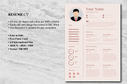 Pro Resume/CV Template | MS Word, a Resume Template by Blue Digital Studio (Thumbnail 2 of 2)