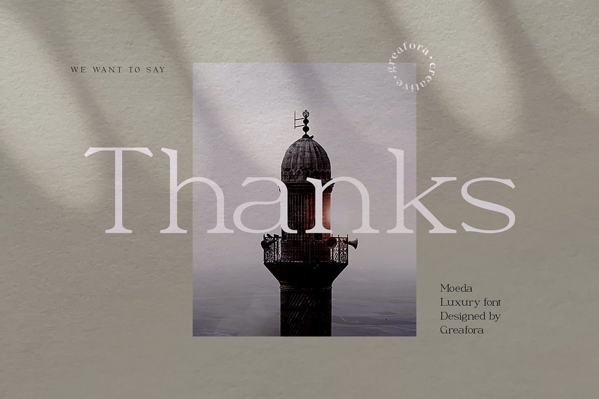 Moeda Luxury Serif Font, a Serif Font by Creavora (Photo 11 of 15)