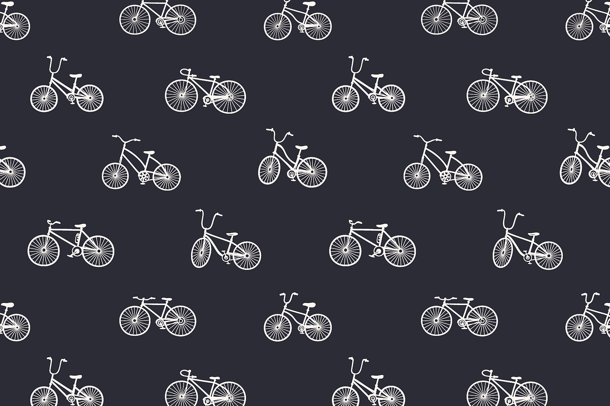 Bicycles & Promenade Vector Drawings, a Decorative Illustration by Adiemus (Photo 6 of 10)