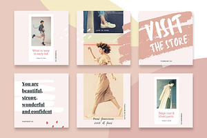 Canva Puzzle Template For Fashion