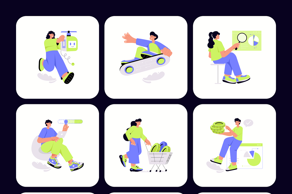 Startup Illustrations, a Finance Illustration by Vectors Market (Photo 12 of 14)