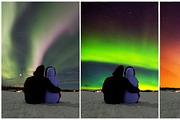 60 Northern Lights Photo Overlays preview 3