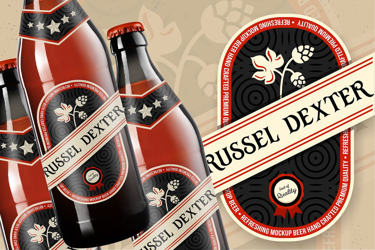 Russel Dexter - Retro Vintage Font preview 4