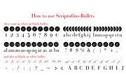 Bullets, a Font by Wiescher Design (Thumbnail 11 of 14)