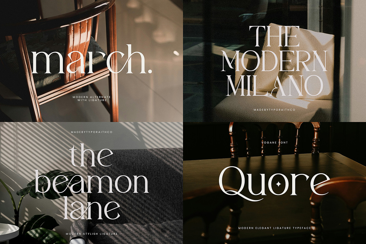 Elegant Font Bundle, a Font by Typoraith Co (Photo 2 of 13)