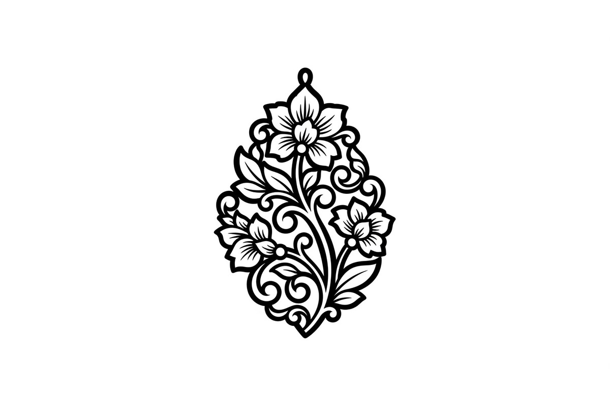 Hanging Mandala Ornament Vector Bund, an Illustration by musafir_fashion (Photo 33 of 51)