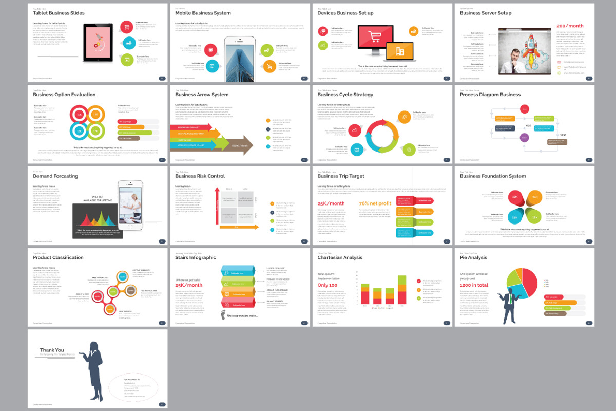 Corpoclean Powerpoint Template, a Presentation Template by GreenDesign (Photo 3 of 4)