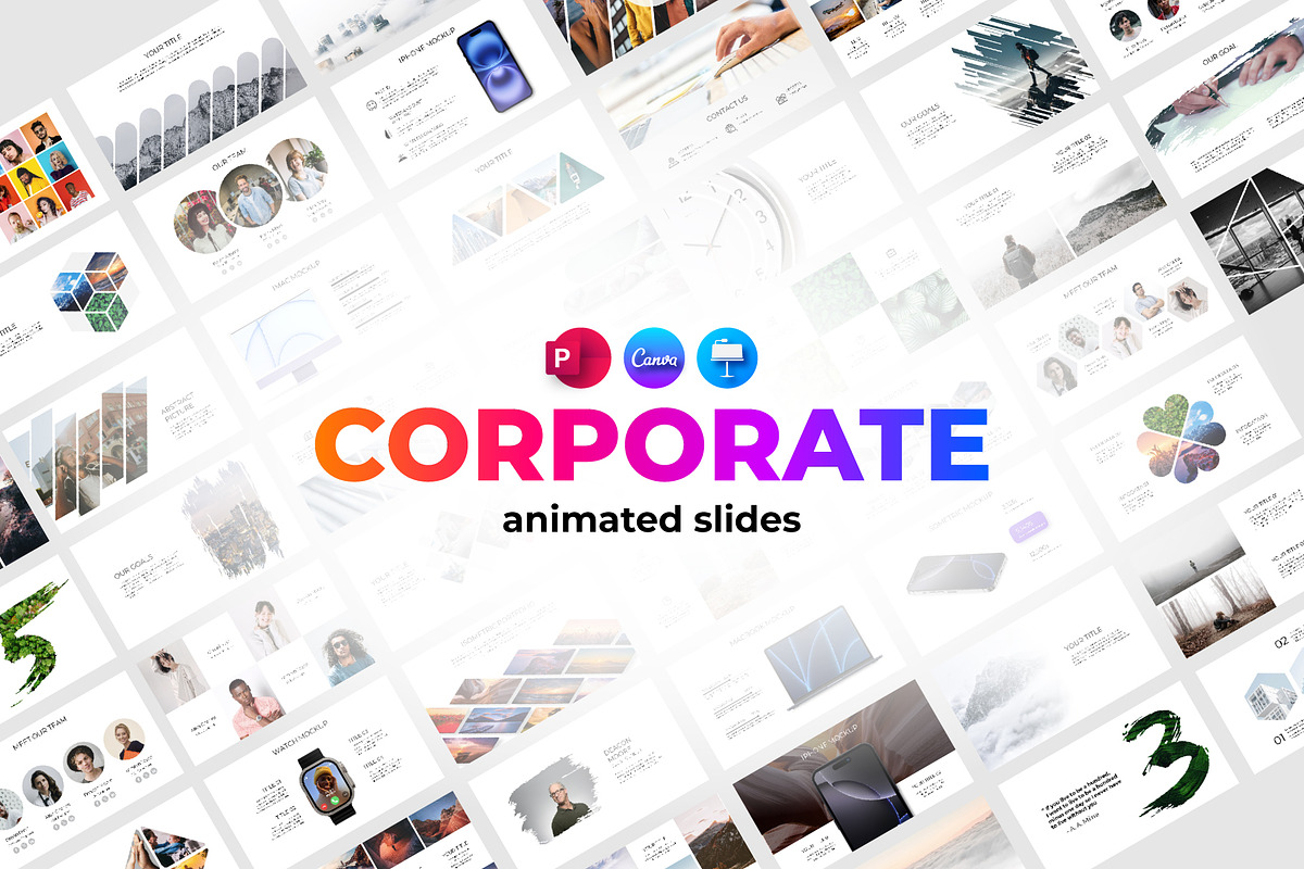 1000 Infographic Templates Bundle, a Presentation Template by Abert (Photo 6 of 17)