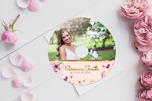 CD Template Graduation Princess