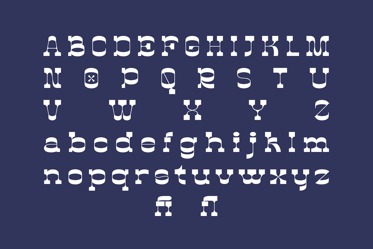 Reboy-Display Typeface