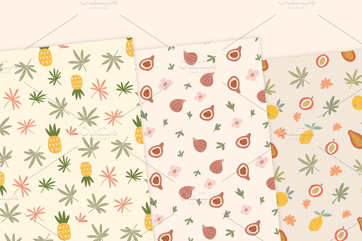 Floral Abstract Elements, a Decorative Illustration by DikayaMiau (Photo 5 of 13)