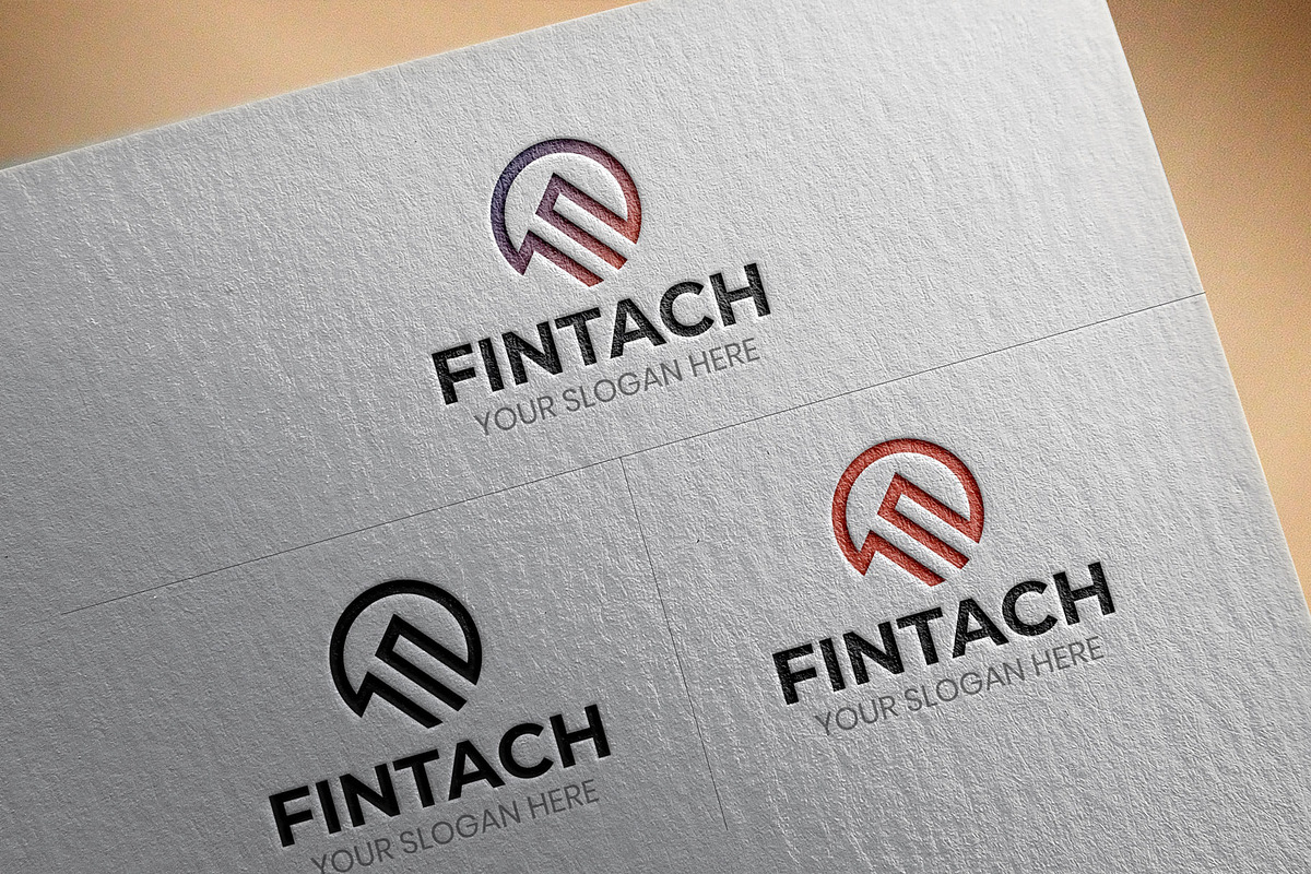 Fintach Logo Template, a Branding & Logo Template by BdThemes