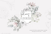 Watercolor Clipart Bundle, an Illustration by The Autumn Rabbit Ltd (Thumbnail 3 of 26)