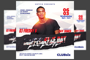 Independence Day Flyer Template