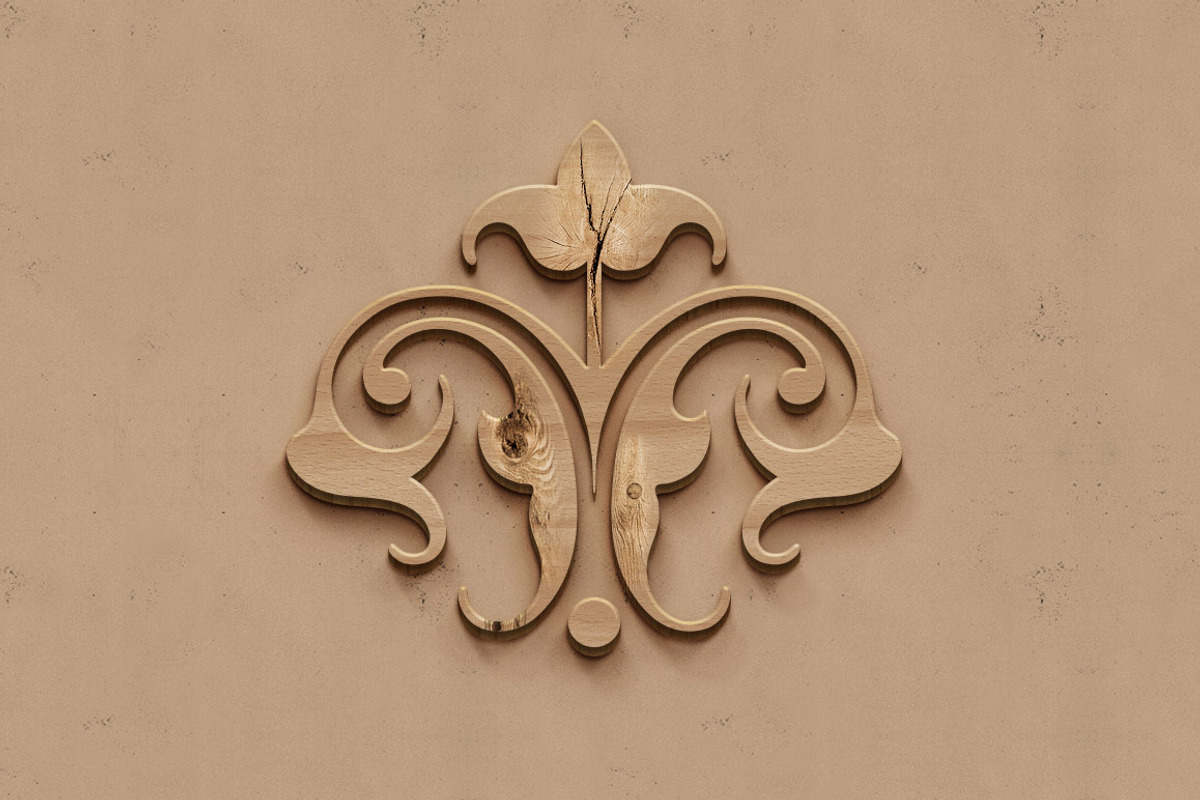 Wall MockUp - Wood Style preview 3