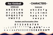Fox Kickball Font Duo, a Sans Serif Font by Fox7 By Rattana (Thumbnail 7 of 11)