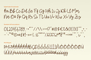 CS Elysia Drawn, a Script Font by Craft Supply Co. (Thumbnail 8 of 8)