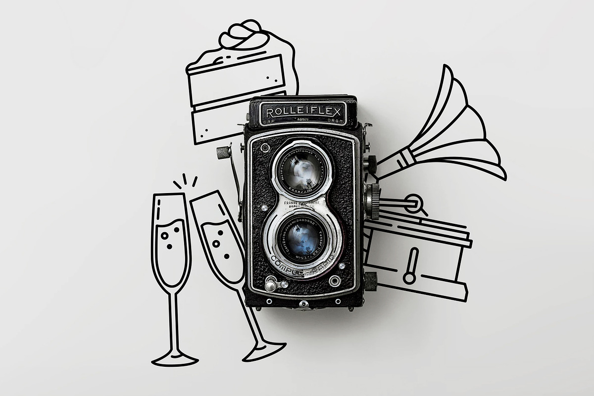 42 Romantic Wedding Icons - Love, an Outline Icon by Hatch Design Workshop (Photo 2 of 10)
