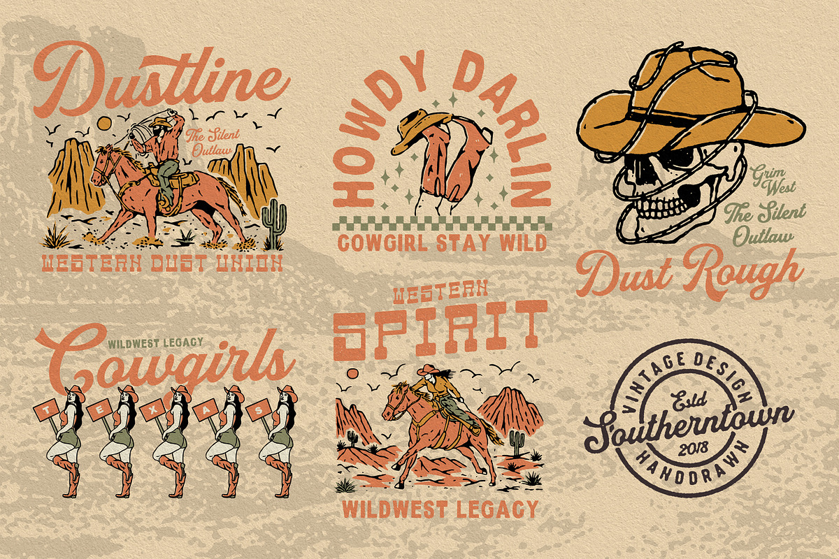 Western Heritage Illustrations, an Object Illustration by Southerntown (Photo 4 of 7)