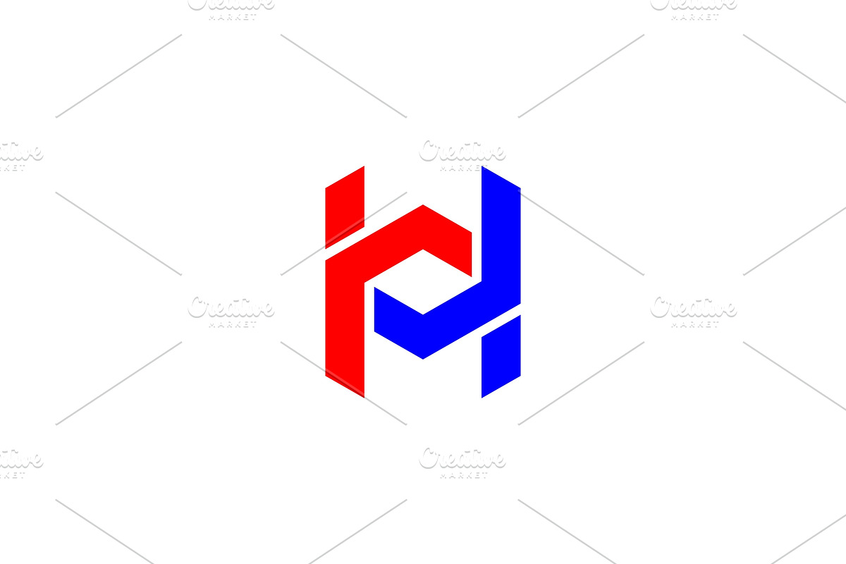 Corporate H Letter Logo Template, a Branding & Logo Template by MenkType Studio (Photo 3 of 3)