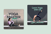 Yoga // Wellness Social Media Kit, a Design Template by SecondBrain Store (Thumbnail 5 of 9)