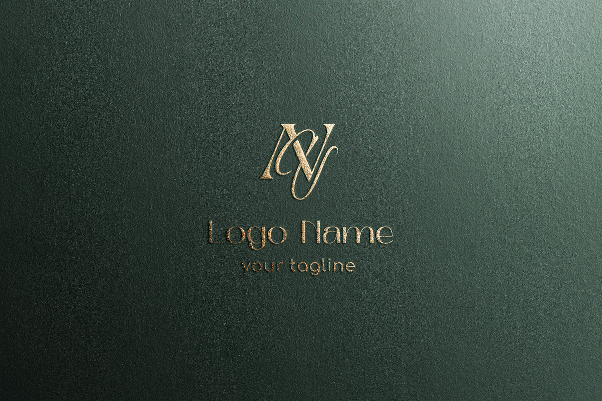 NA classy monogram, a Branding & Logo Template by Alexandra De Angelis (Photo 1 of 6)