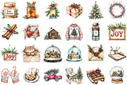 Cozy Christmas Charm Sublimation Cli, an Illustration by Sublimation Artist (Thumbnail 2 of 6)
