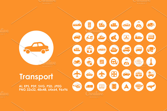 Transport Icons