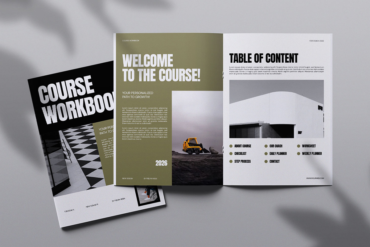 Course Workbook, a Magazine Template by Portocraft (Photo 4 of 6)