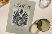 Linocut | Poster Builder, an Object Graphic by KetteCreate (Thumbnail 10 of 14)