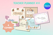 Teacher Planner #4 - Canva template, a Templates & Theme by Adalin Shop (Thumbnail 2 of 14)