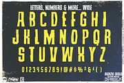 Silenzio Giallo - MCM Horror Font, a Sans Serif Font by Remedy667 (Thumbnail 5 of 5)