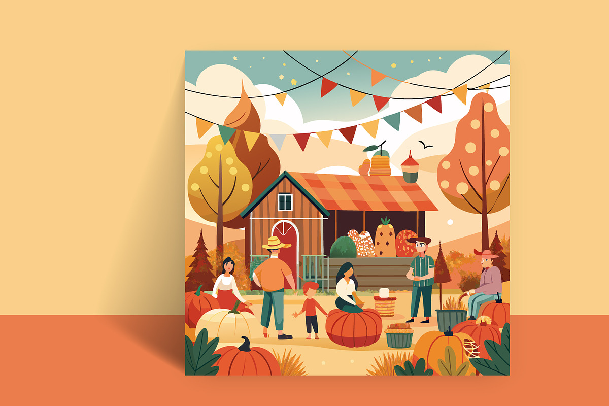 Halloween poster banner design, a Poster Template by hkmonir (Photo 3 of 4)